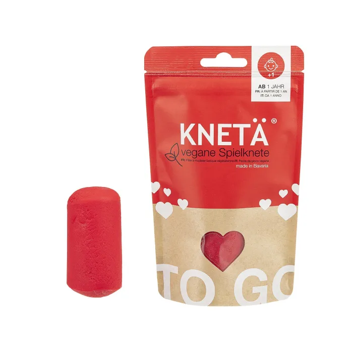 Vegane Knete 100g Rot