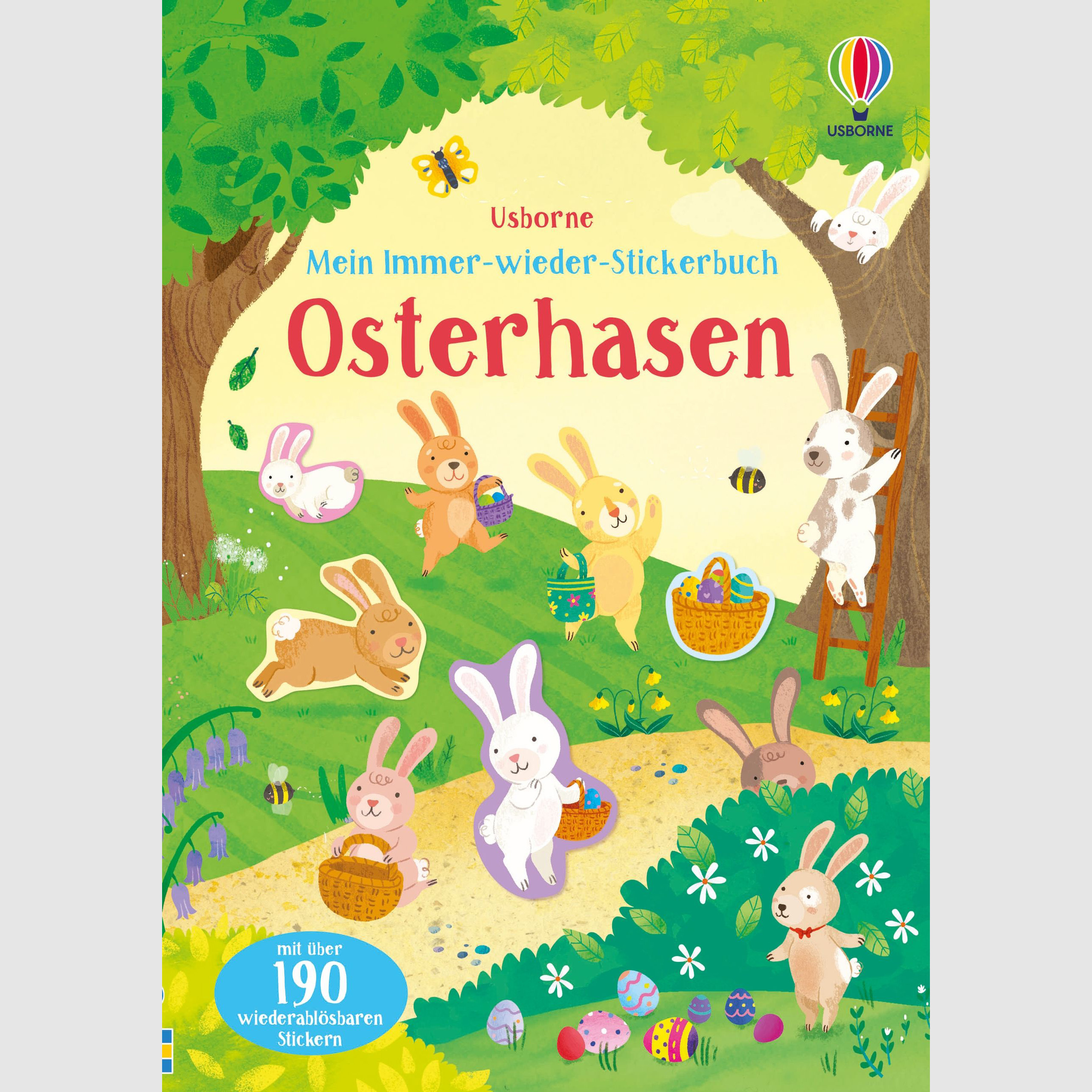 Mein Immer-wieder-Stickerbuch Osterhasen