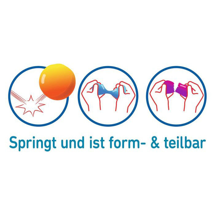 Magische Springknete Farbwechsel