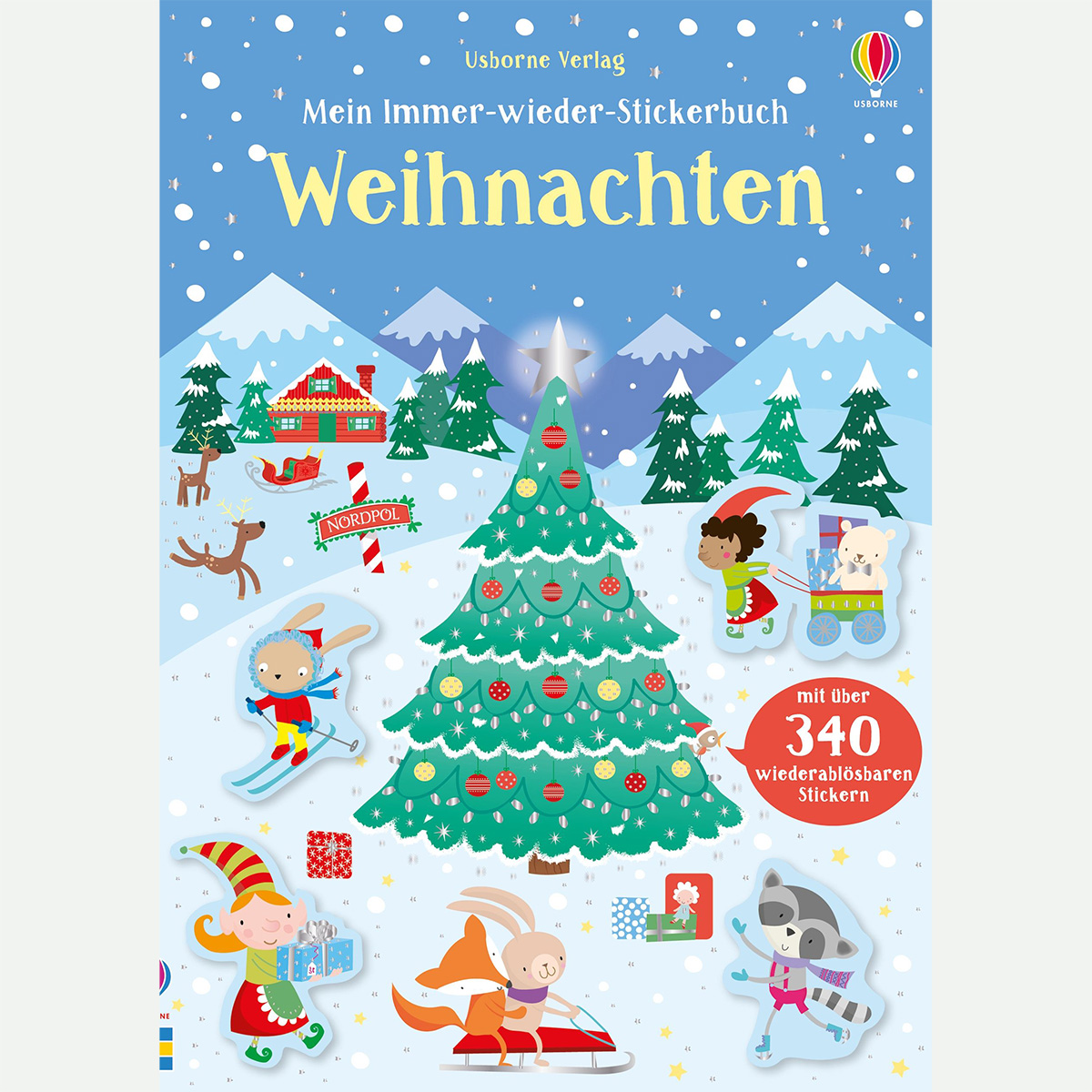 Mein Immer-wieder-Stickerbuch Weihnachten