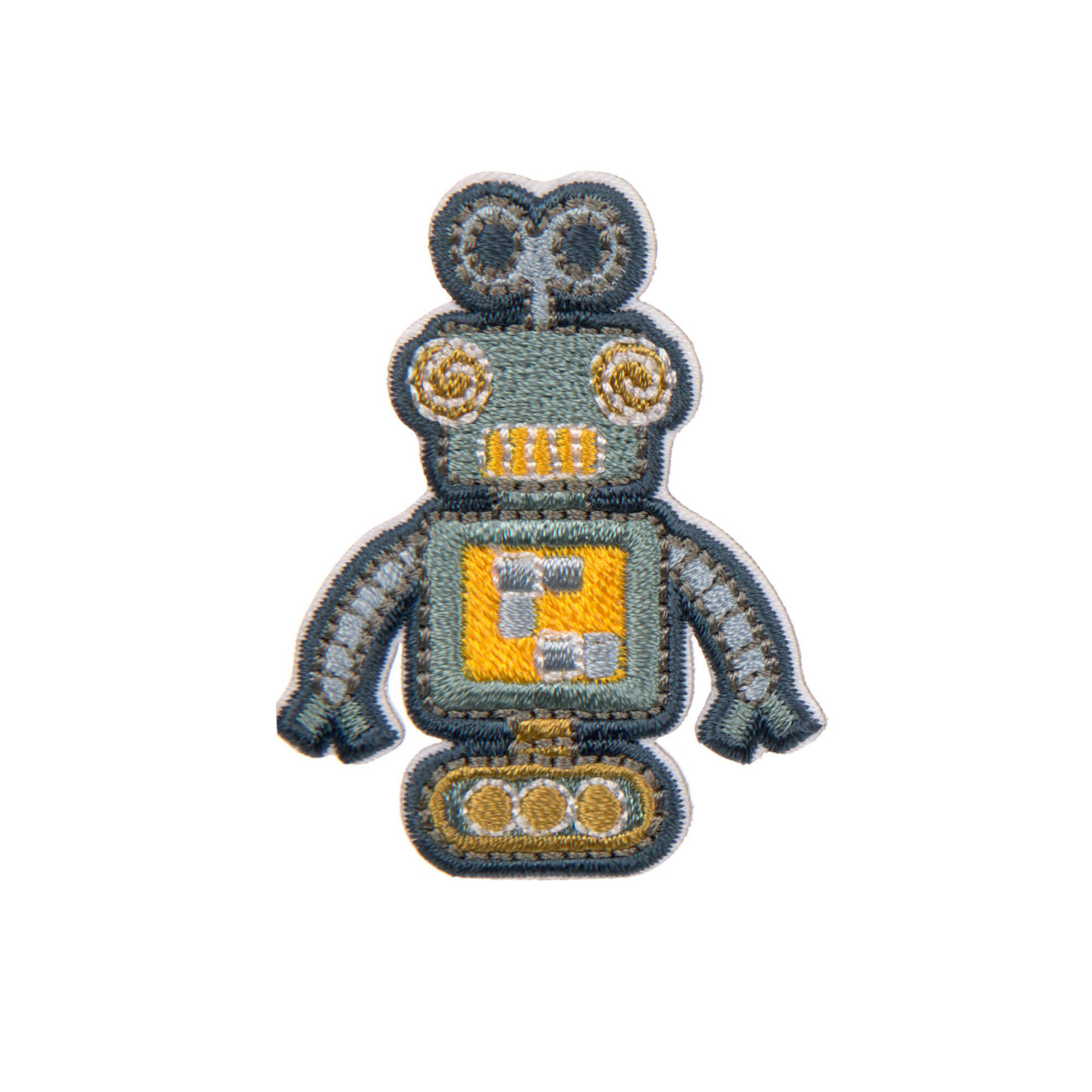 Textil Sticker Set Roboter