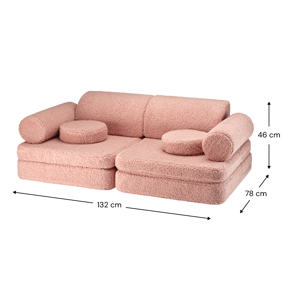 Sofa Teddy Guava Pink