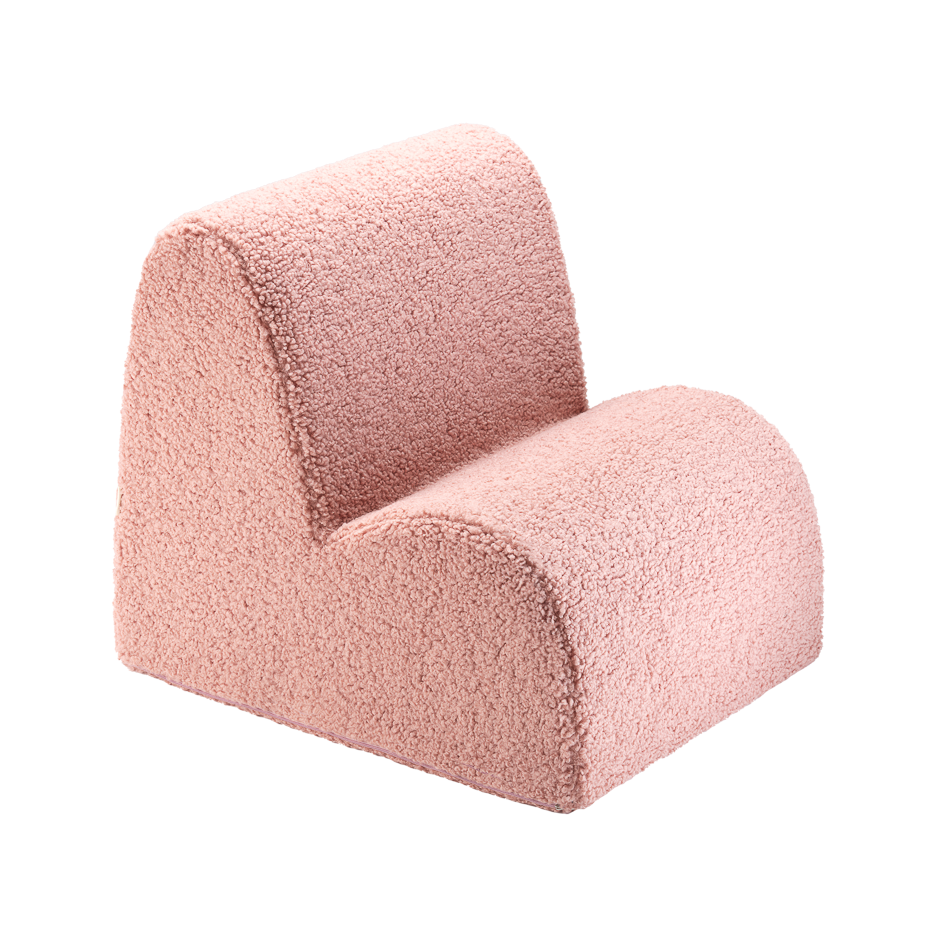 Cloud Chair Teddy Guava Pink