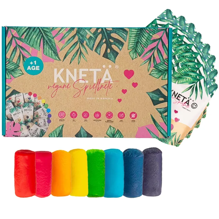 Vegane Knete 8er Set Bags