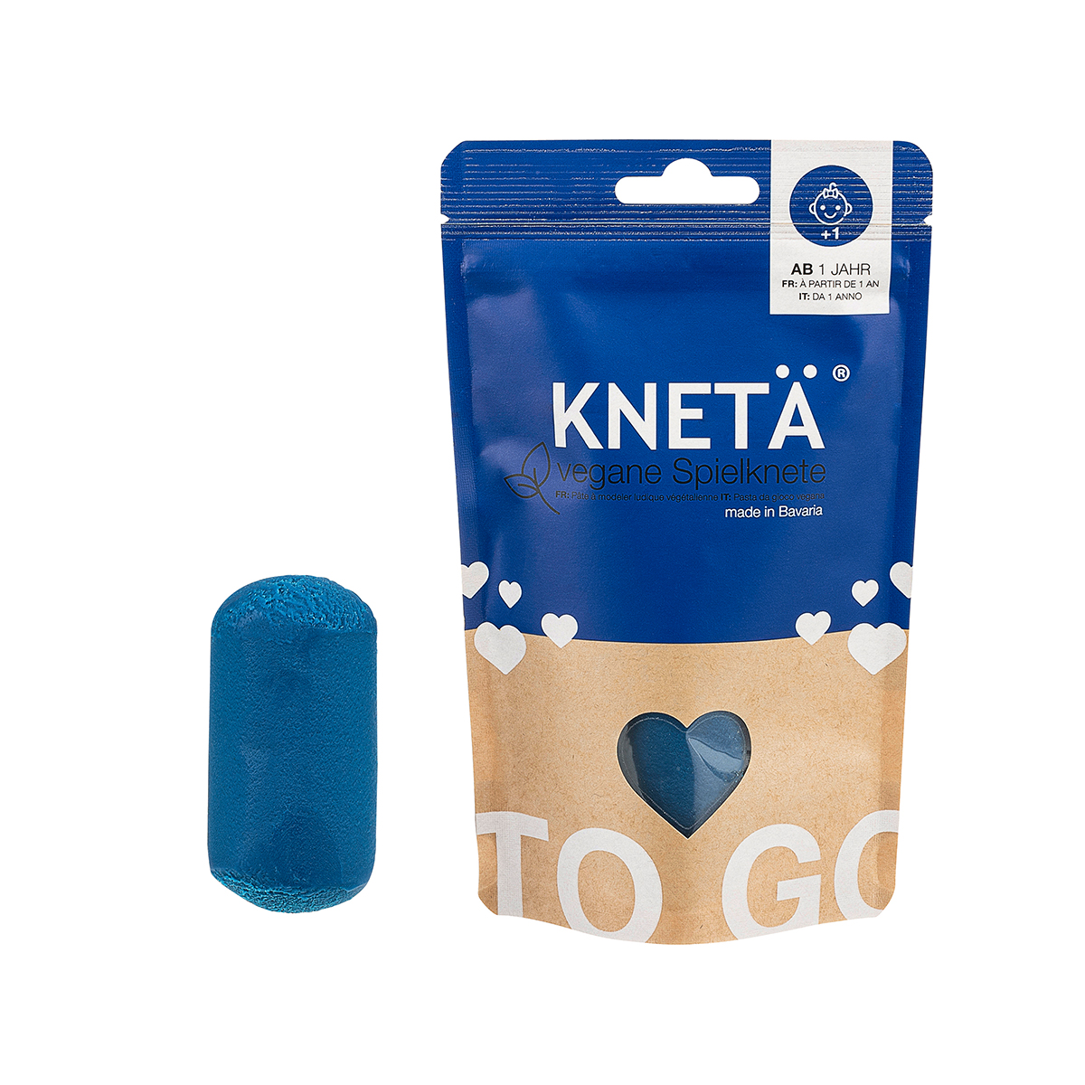 Vegane Knete 100g Blau