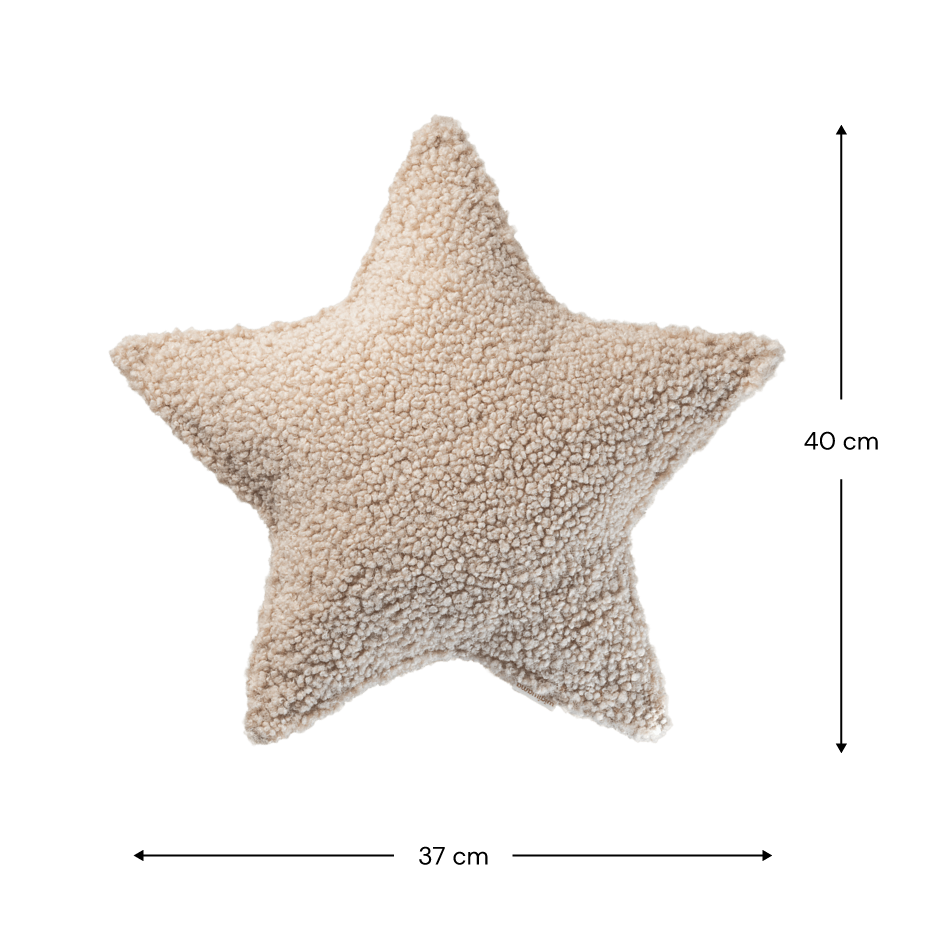 Cushion Star Teddy Biscuit