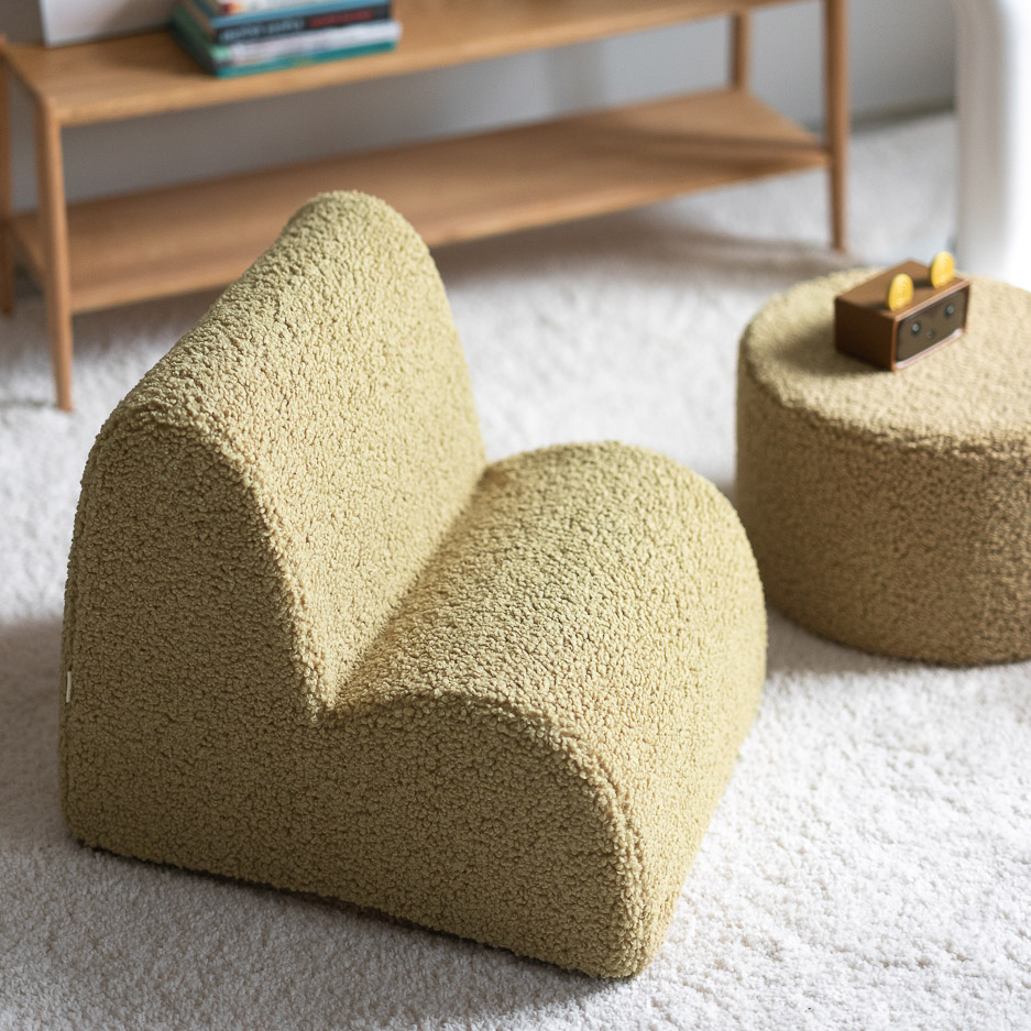 Cloud Chair Teddy Matcha