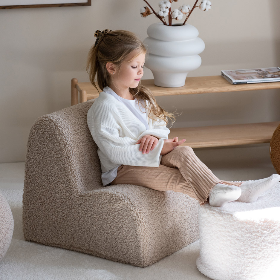 Cloud Chair Teddy Biscuit