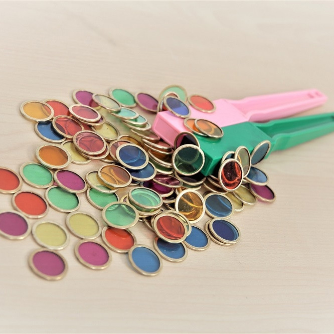 Magnet-Set 2 Stäbe und 100 Chips