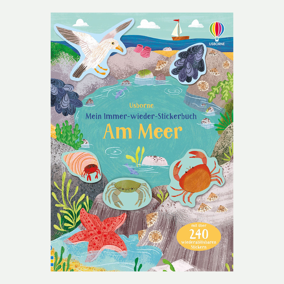 Mein Immer-wieder-Stickerbuch Am Meer