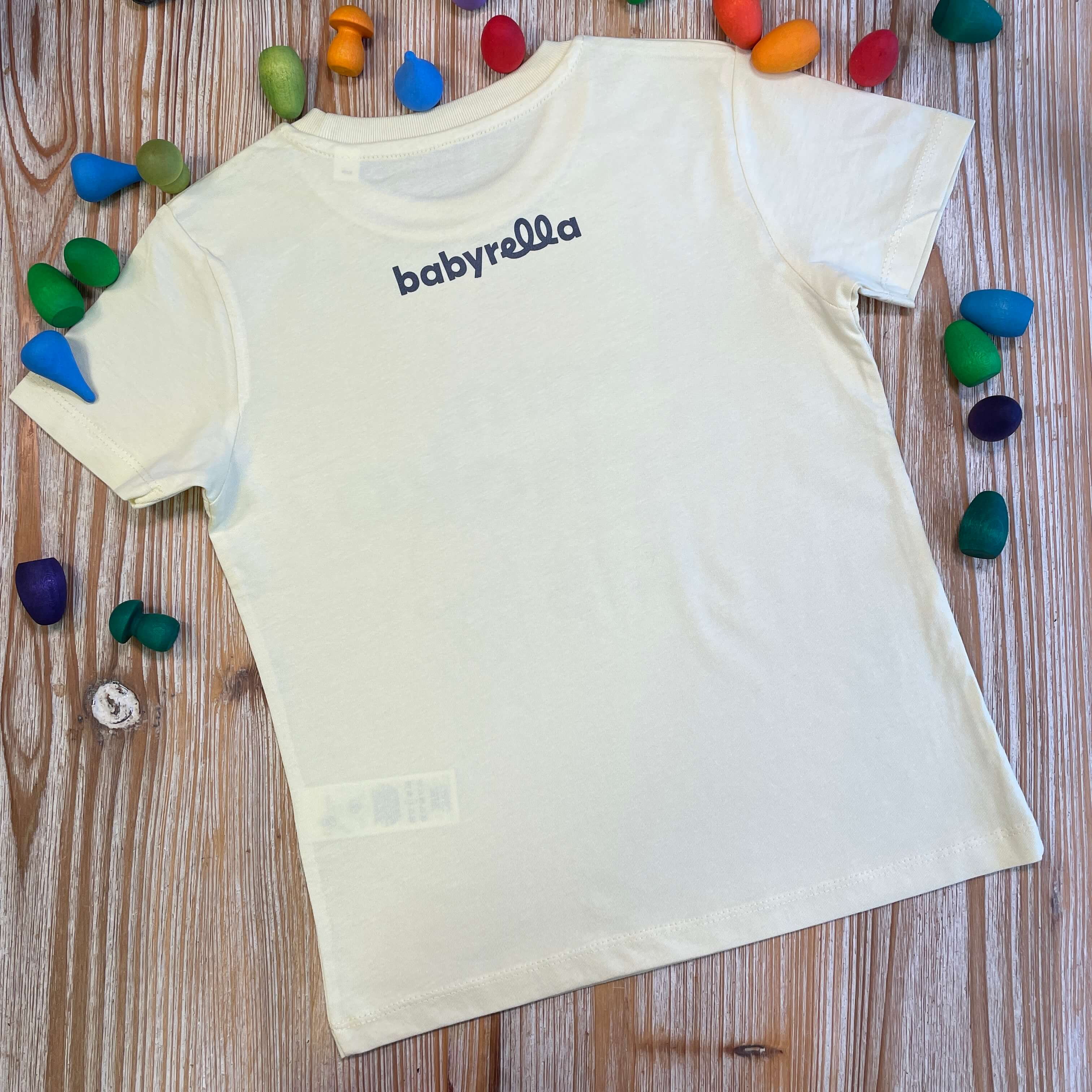 Shirt "Team Schoko Eis" Gelb/Blau