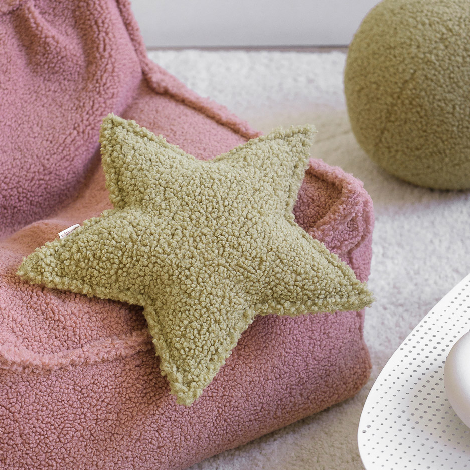 Cushion Star Teddy Matcha