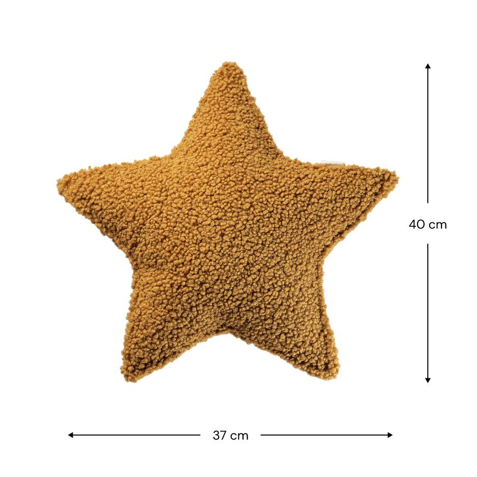 Cushion Star Teddy Maple