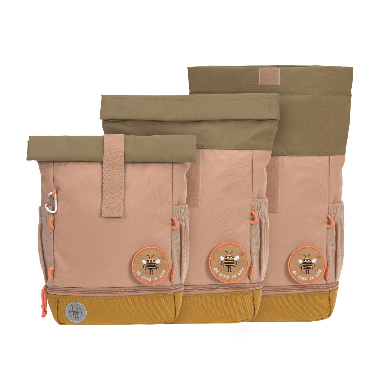 Rucksack Mini Rolltop Nature Hazelnut