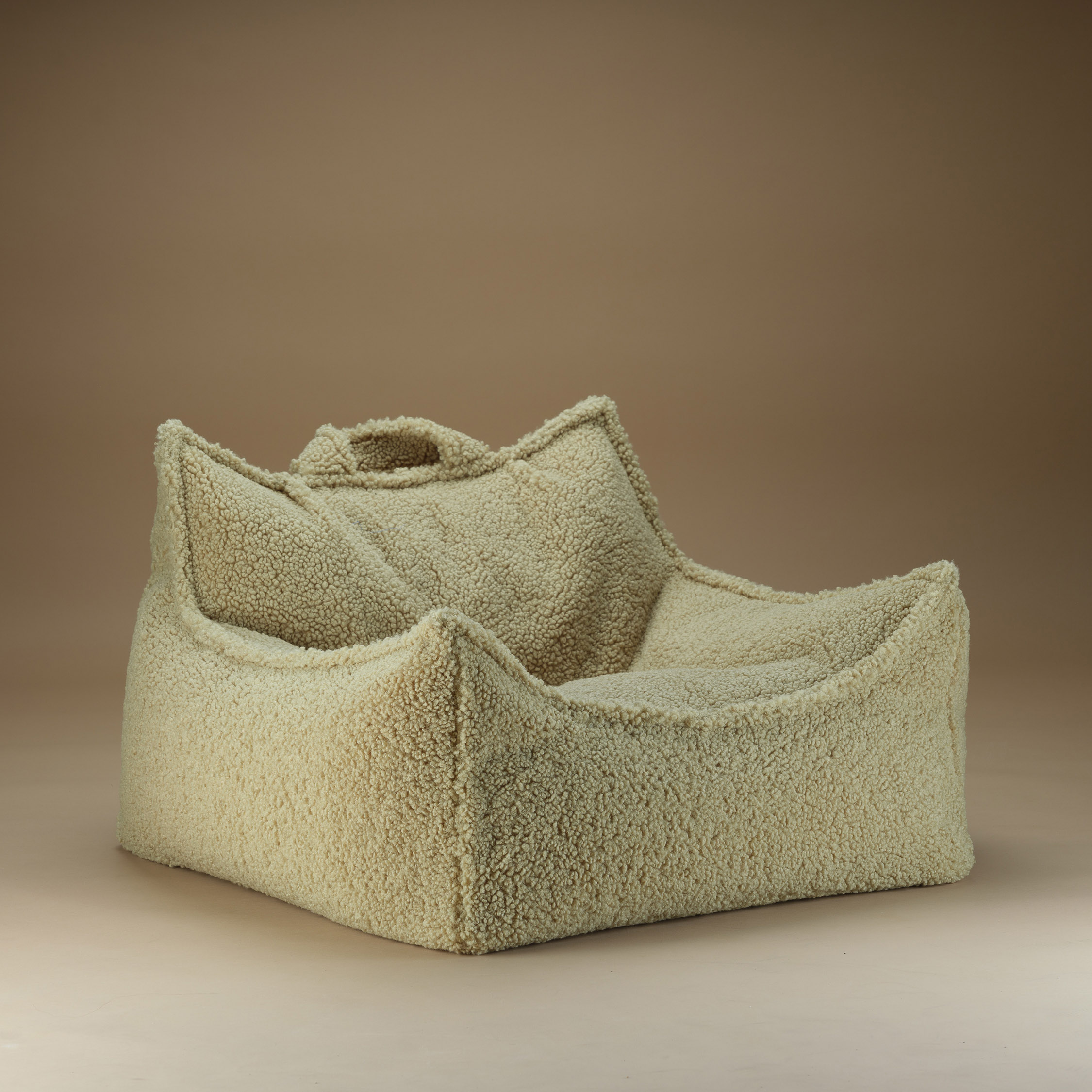 Sitzsack Sessel Teddy Matcha