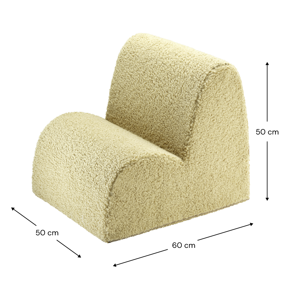 Cloud Chair Teddy Matcha