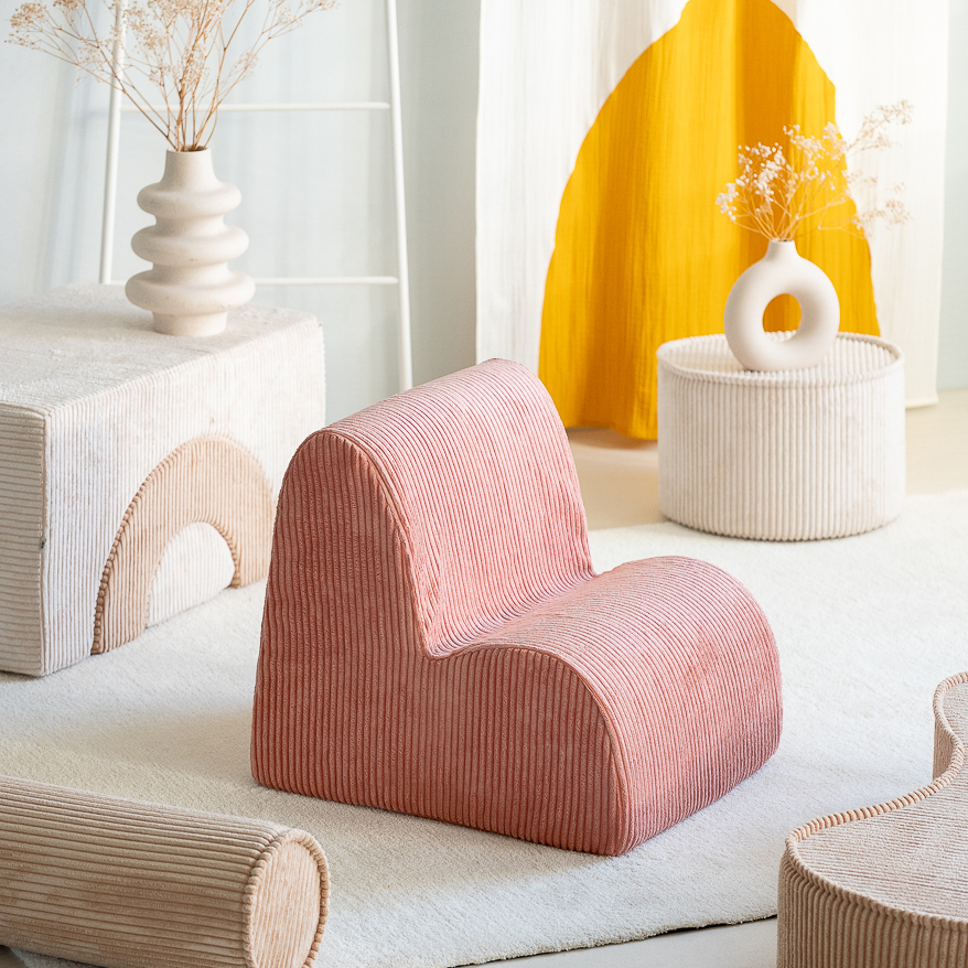 Cloud Chair Cord Pink Mousse