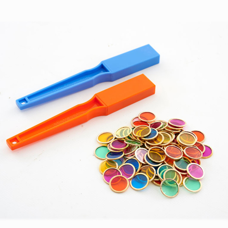 Magnet-Set 2 Stäbe und 100 Chips